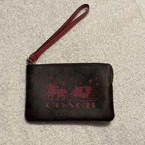 Coach Signature Wristlet